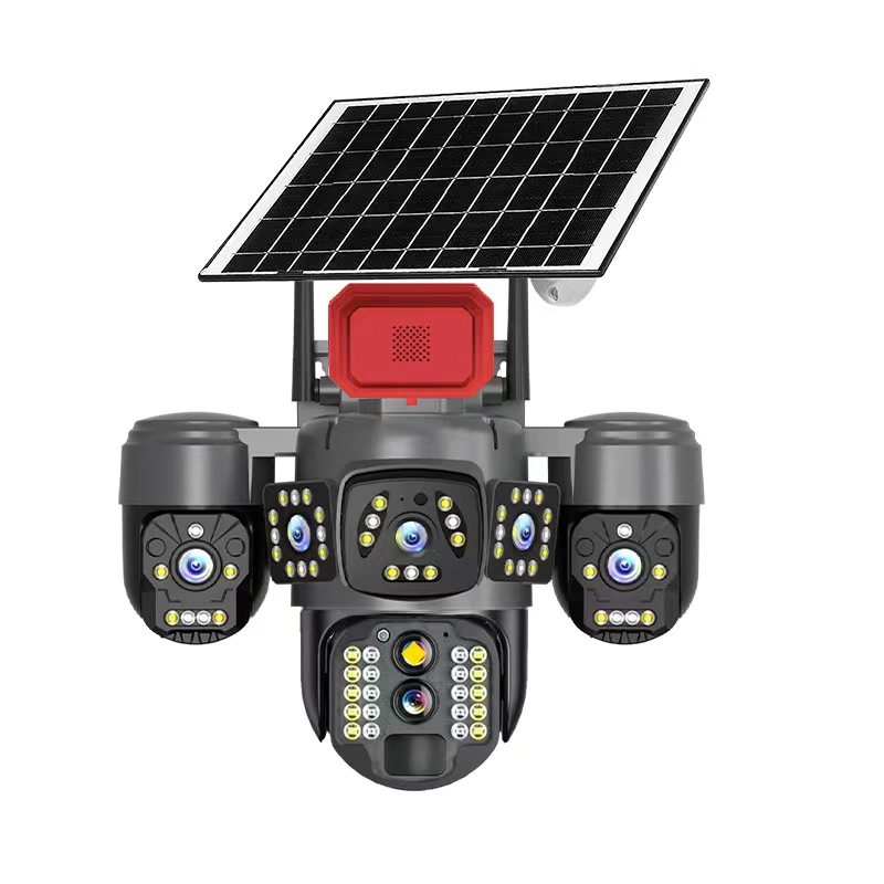 LK-RJF7-20-Z 10X ZOOM AOV 4 lense 3 ptz solar camera 10X ZOOM