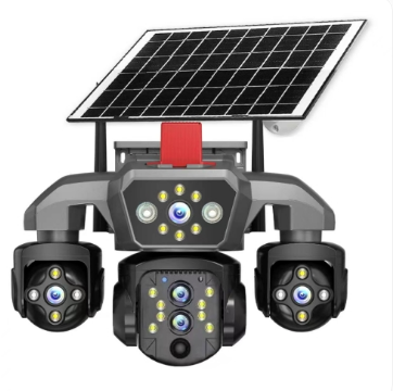 LK-RJF9Z 10X ZOOM AOV 4 lense 3 ptz solar camera 10X ZOOM