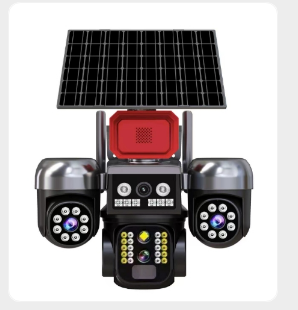 LX-XW816 AOV 3 lense 3 ptz solar camera