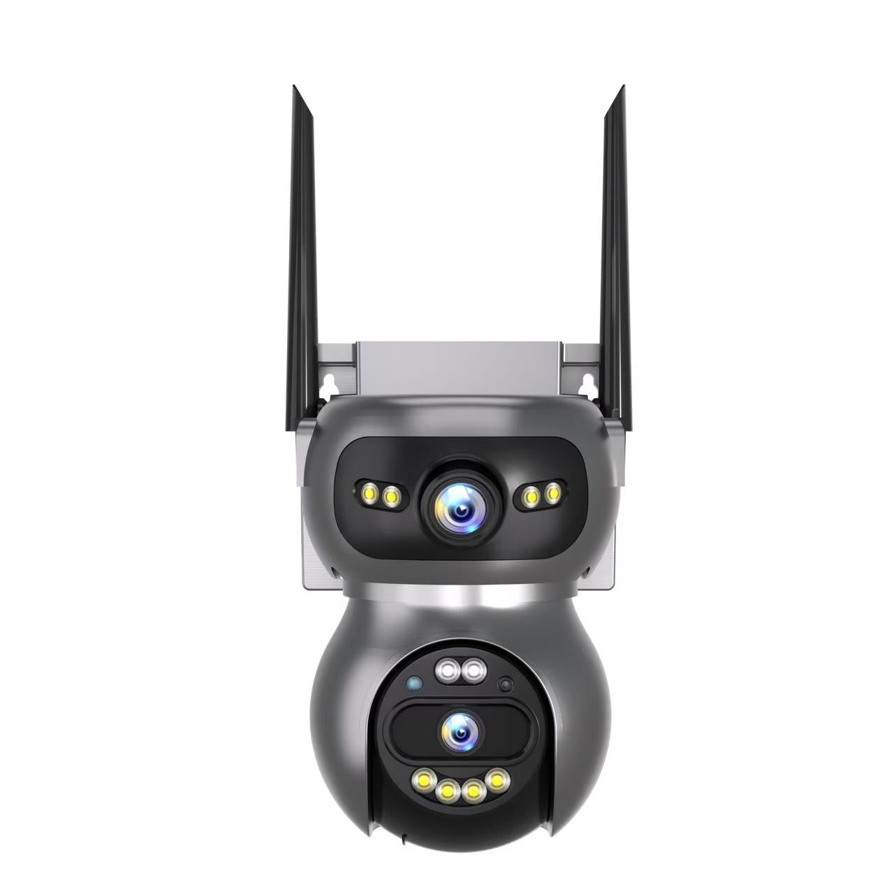 P17 AOV 2 lens 1 ptz solar camera
